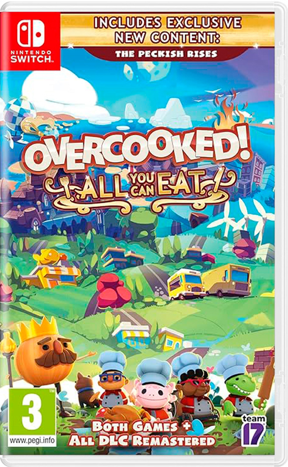 Overcooked! All You Can Eat [Switch, русские субтитры]