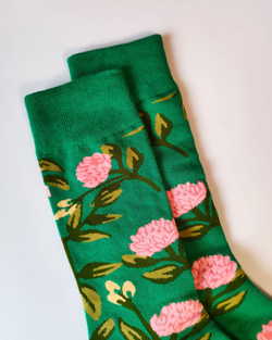 Носки р.35-40 "Flowers" Пионы