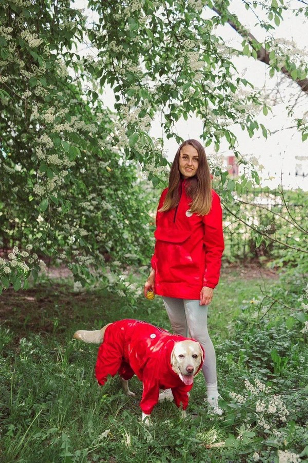 Анорак дождевик женский Ягодный