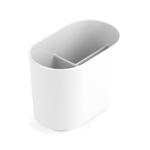 Стакан для зубных щеток step белый