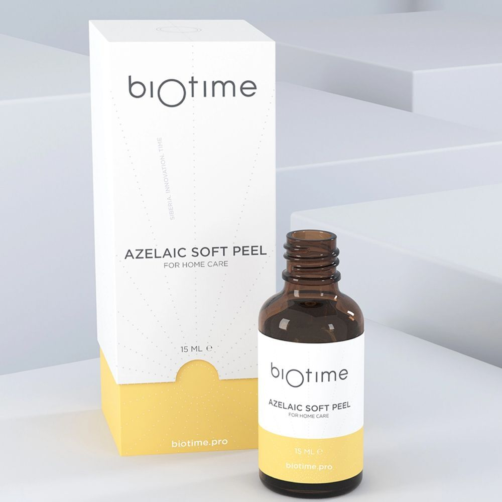 AZELAIC SOFT PEEL for home care BIOTIME - Пилинг Азелаиновый мягкий,15 мл