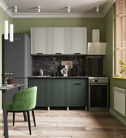 Кухня МОНТИ готовое решение 1,5м