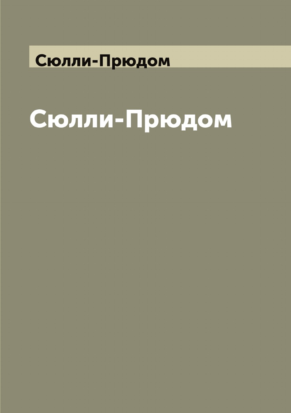 Сюлли-Прюдом | Сюлли-Прюдом