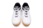 VOIT Slip Resistant Abrasion Resistant Low top Table Tennis Shoes Unisex White Black