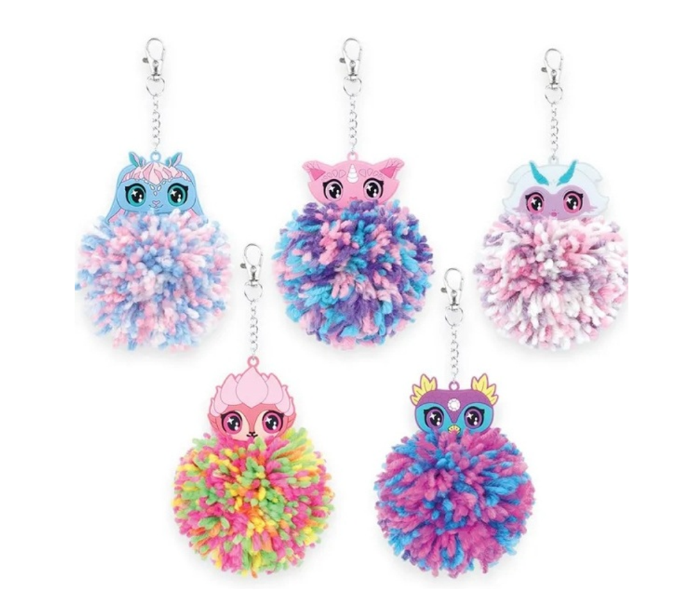 Набор для творчества Nebulous Star серия Paloma для создания поделок с цветными помпонами