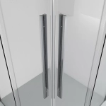 Душевой уголок Niagara Nova NG-6624-34 100х100 стекло прозрачное/профиль хром