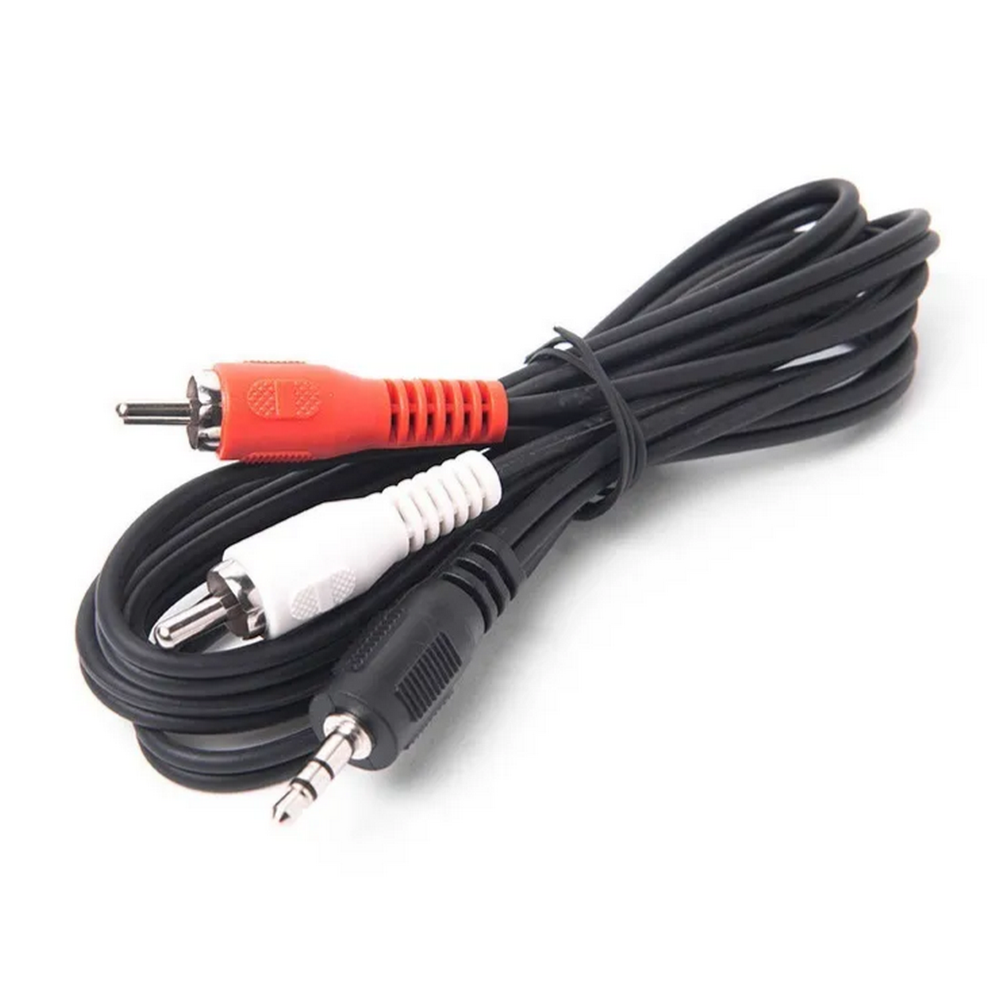Кабель AUX Jack 3.5мм х 2RCA- 1.5 м. (шт/шт) Сигнал