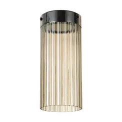 5047/10LC L-VISION ODL24 000 черный/светл.янтарный/металл/стекло Потолочный светильник LED 10W 4000К 1237Лм PILLARI