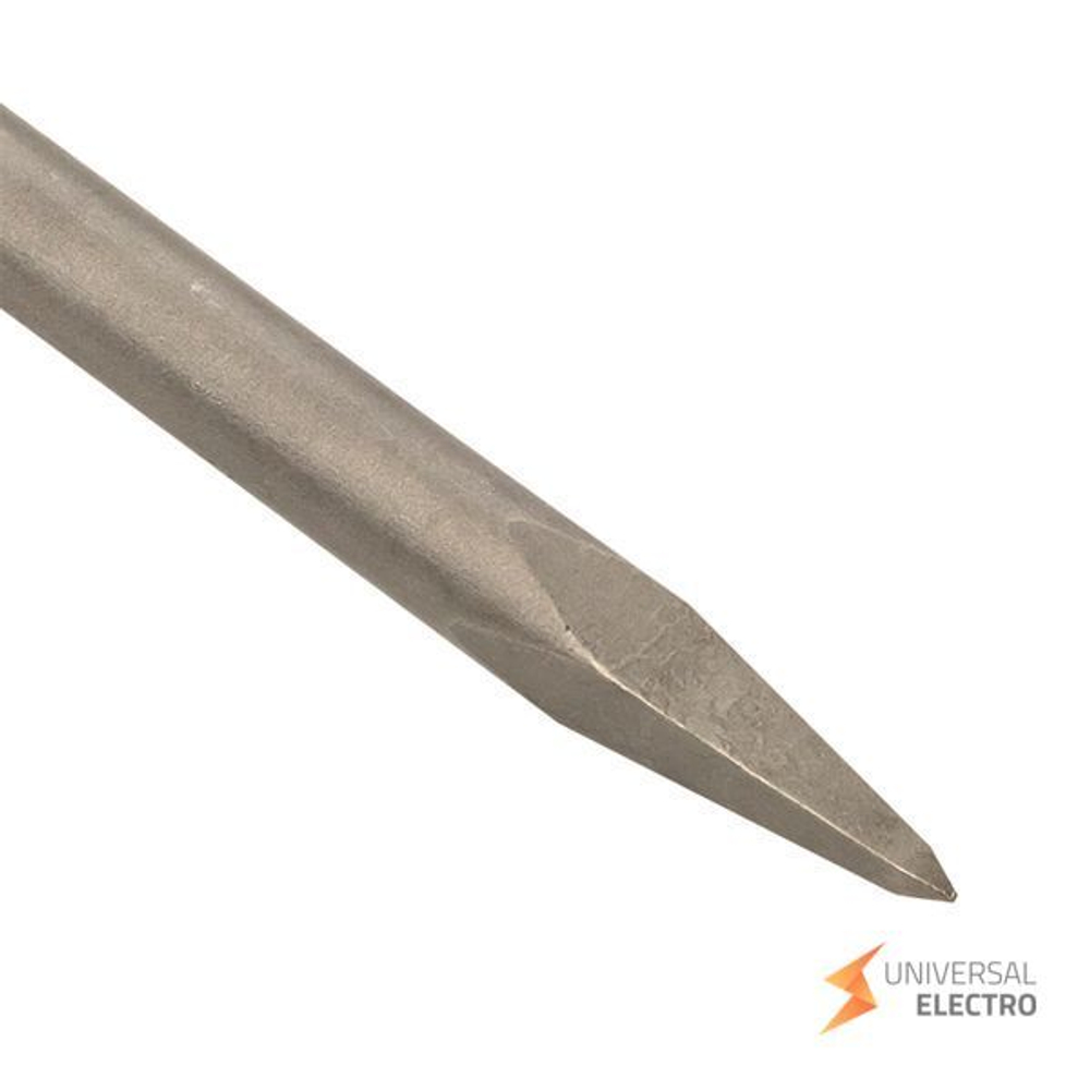 Зубило пикообразное SDS-plus 250 мм EKF Master