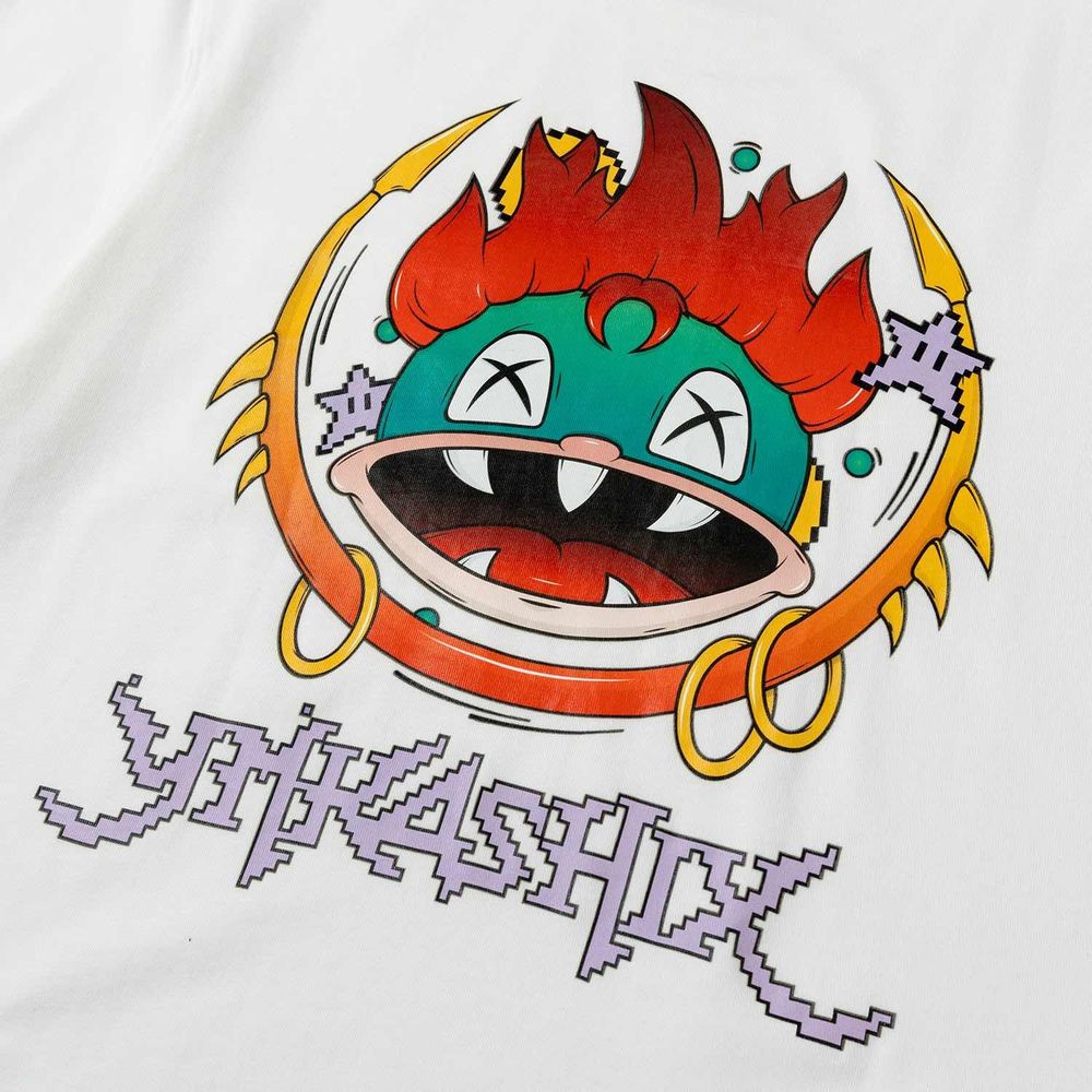 Футболка YMKASHIX 8-bit Белая