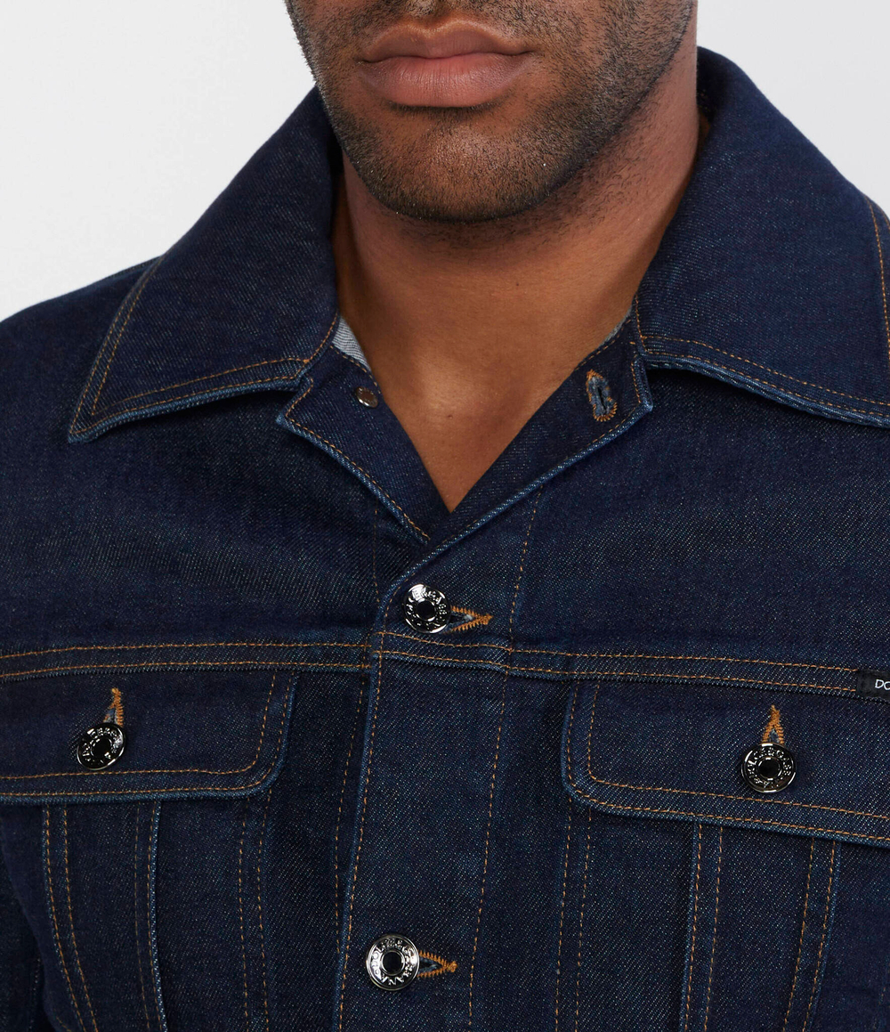 Джинсовая куртка Dolce & Gabbana - темно-синий(G9VZ8D G8JJ2)