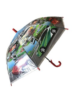 Зонт детский Гоночные машины цвет красный