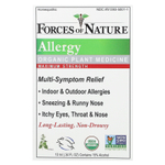 Forces of Nature, Allergy, органическое растительное средство, для максимального действия, 10 мл (0,34 жидк. унции)