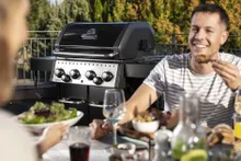 Газовый гриль Broil King Crown 490, 6 горелок, вертел, чёрный