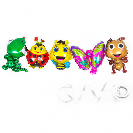 Гирлянда (36''/91 см) Фигура, Букашки, 2 шт. в упак.