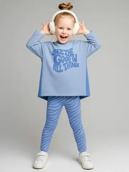 Костюм для девочки на осень