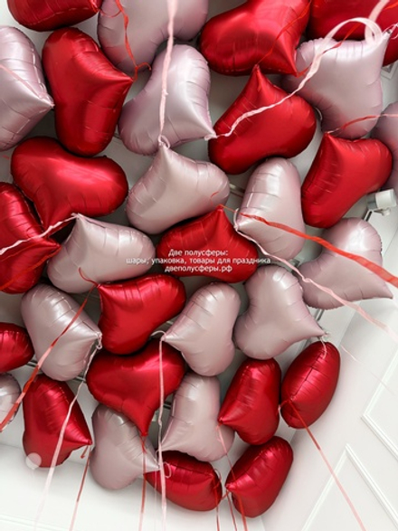 Микс из сердец 30 шт