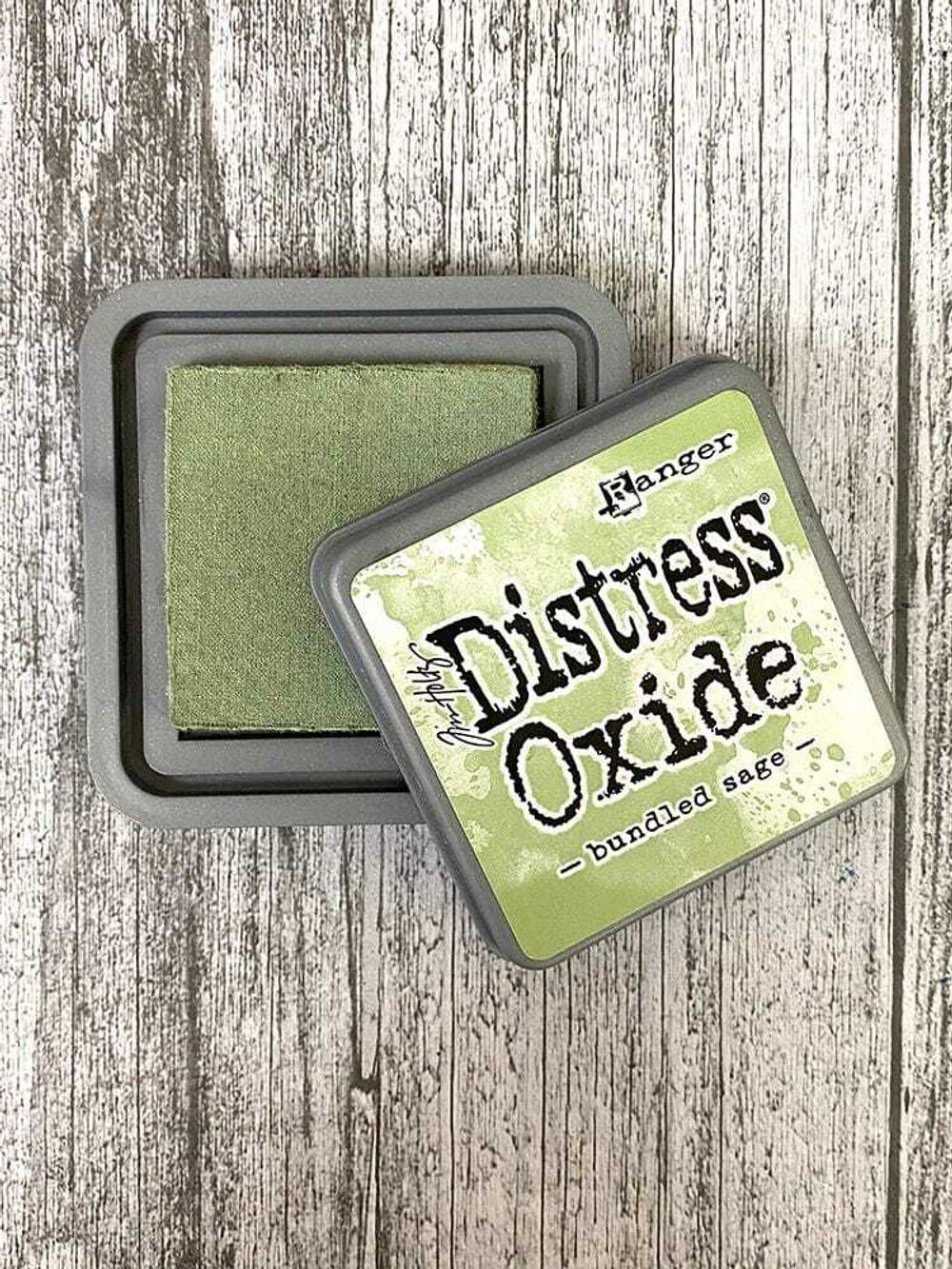 Distress Oxide Pad. Bundled Sage
