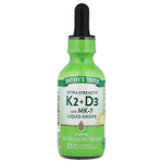 Nature's Truth, K2 и D3 с MK-7 в виде капель, 59 мл (2 жидк. унции)