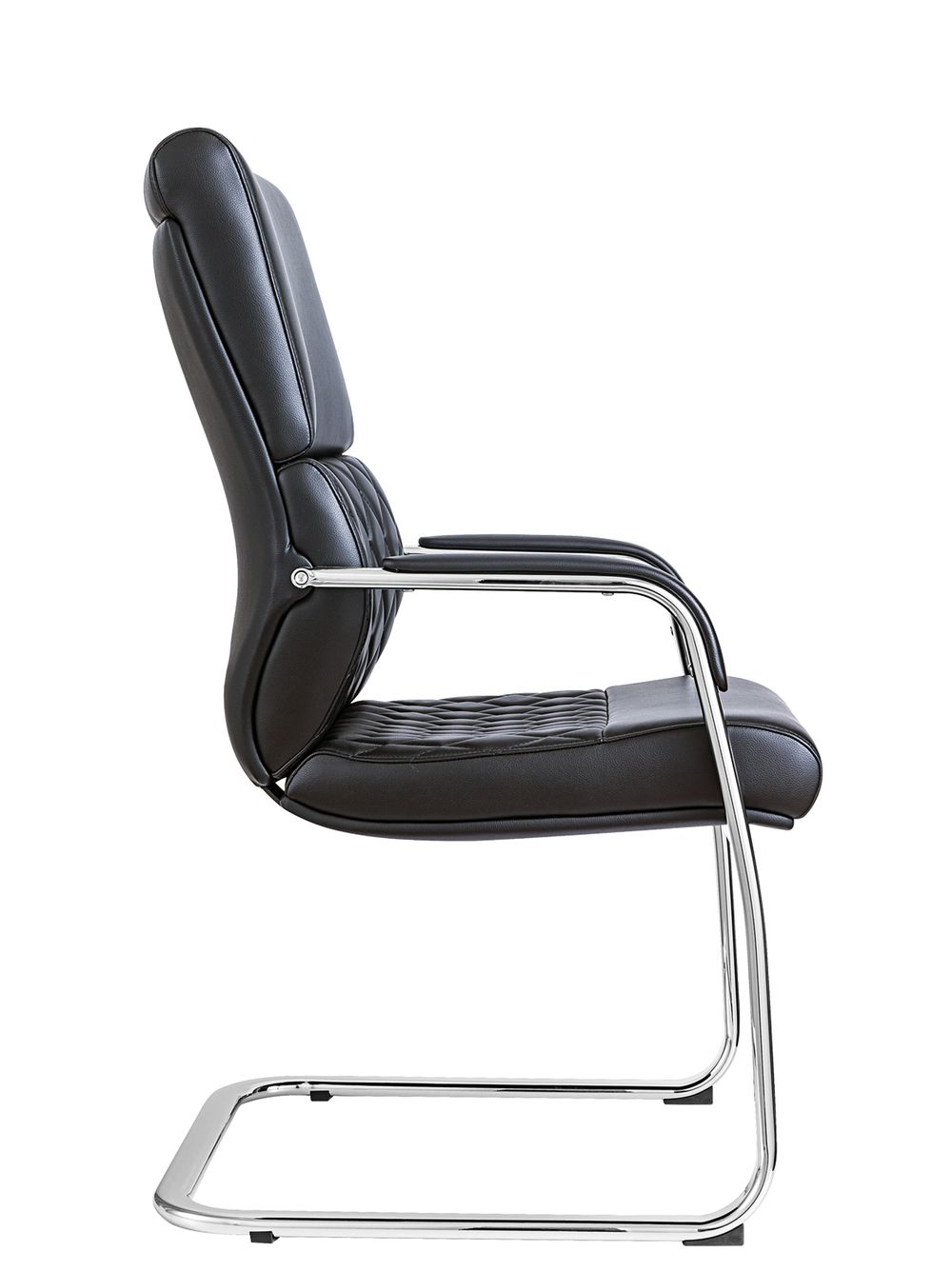 Кресло Everprof President CF Экокожа Черный