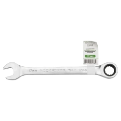 Ключ комбинированный трещоточный 17мм RockForce##Rock FORCE RF-75717