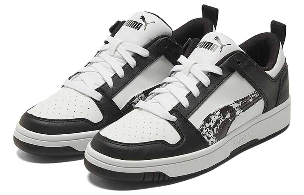 PUMA Rebound LayUp Low "Black White Camo"