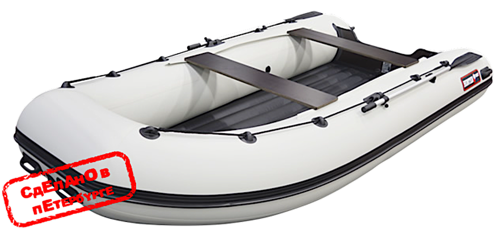 Лодка ПВХ Hunterboat Хантер Классика НД 390А -