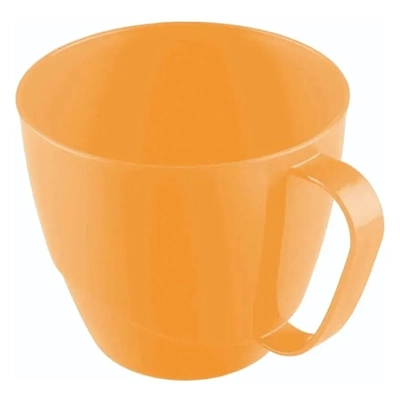 КРУЖКА 0,72Л (микс 1) оранжевый темно-бежевый