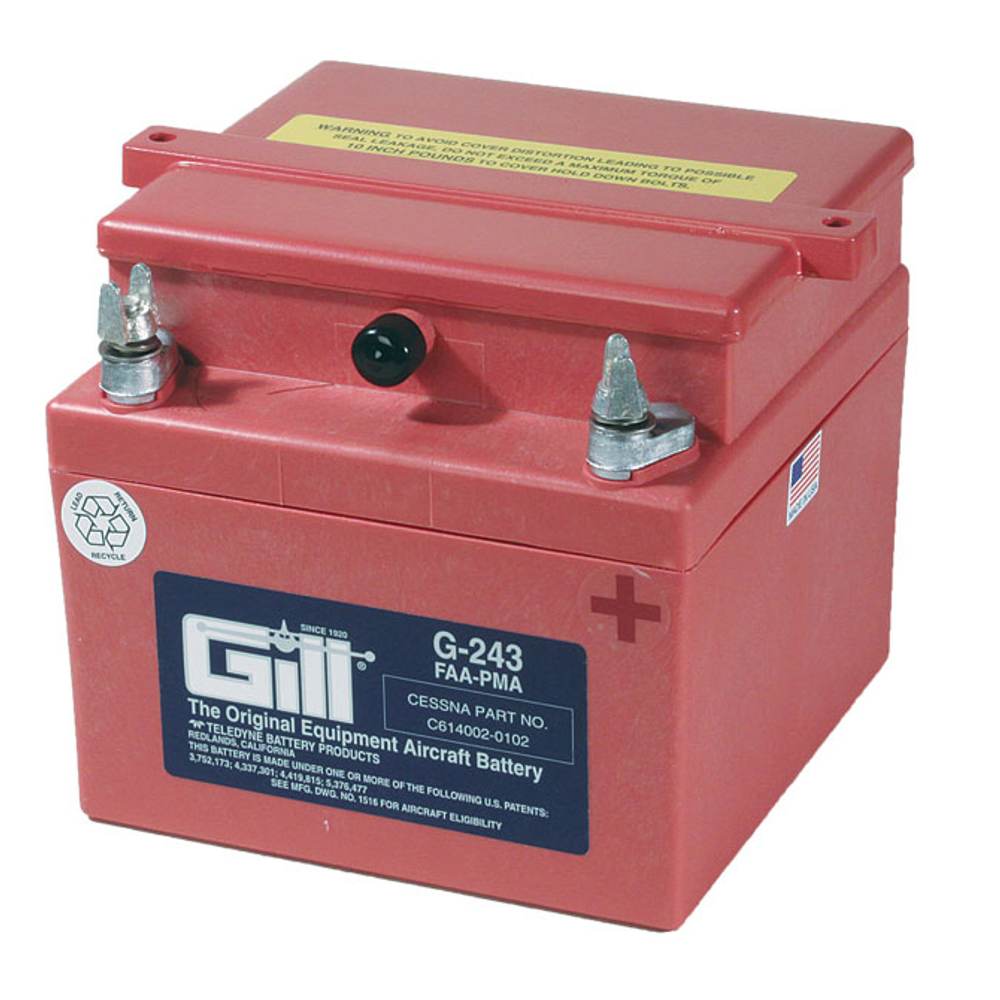 Gill G243 Dry Aircraft Battery