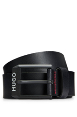 Кожаный ремень Gelio-B_Sz40 HUGO - черный(50503404)