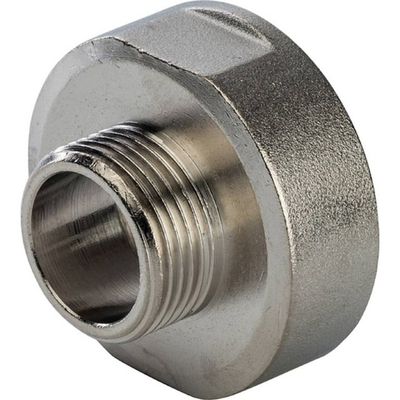 Переходник STOUT никелированный 1 1/4"x3/4" ВР/НР