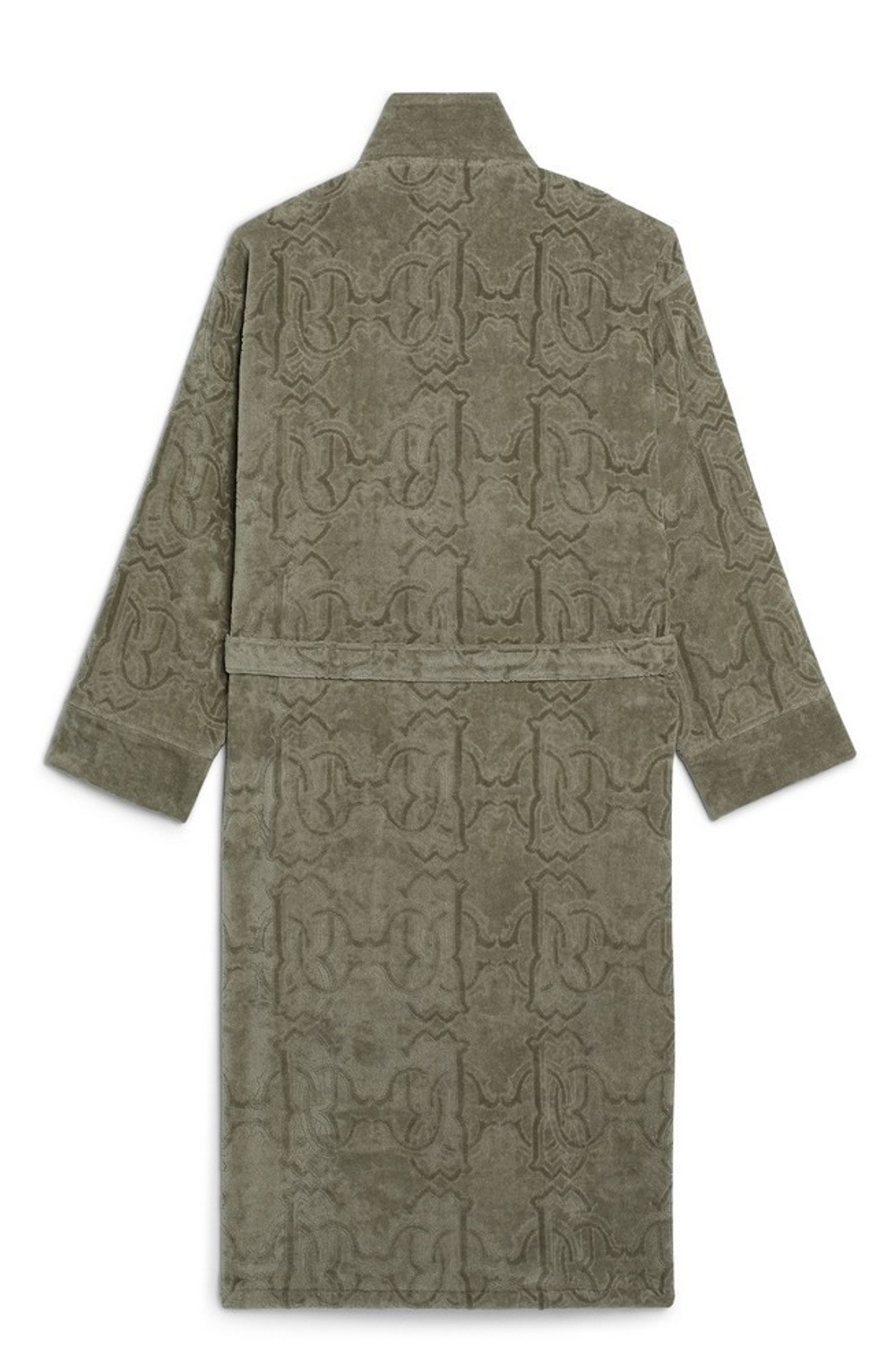 Халат махровый Roberto Cavalli Araldico light grey 946 с шалькой