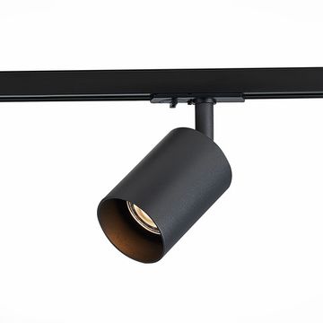 Однофазный трековый светильник 1*GU10 ST302.406.01 чёрный Vali ST-Luce