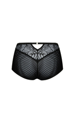 Черные трусики с высокой линией талии Beverly (Размер: 38) (Цвет: черный)