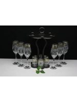 Подарочный набор бар Бокал и стопки