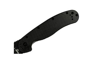 Складной нож Ontario RAT 1 Folder ONT/8868CF c клинком из стали D2, рукоять карбон