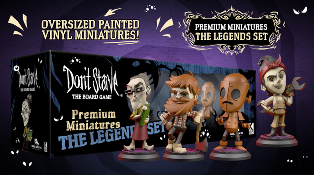 [Предзаказ] Don&#39;t Starve Premium Miniatures #3 (The Legends Set)