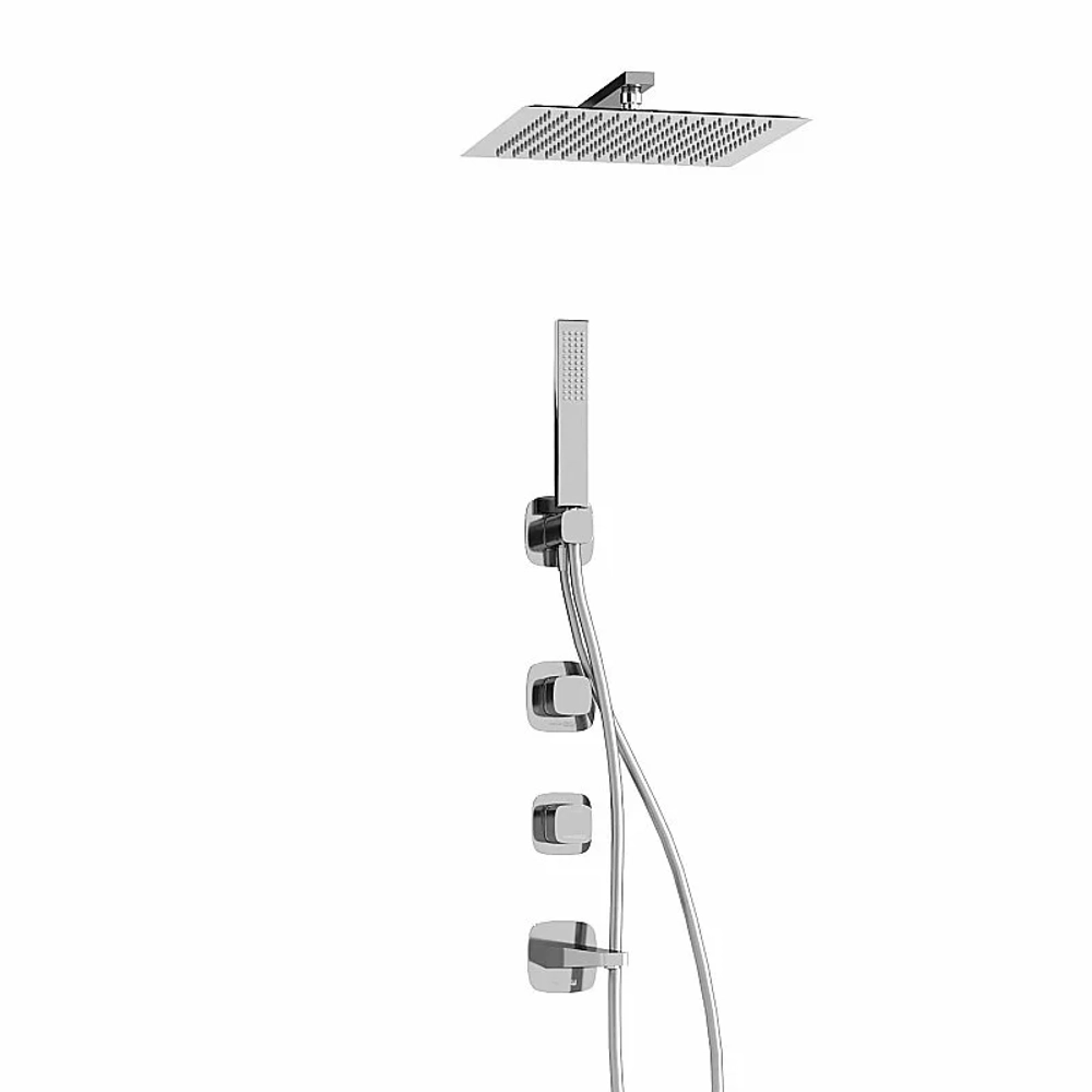 Душевая система WasserKRAFT Naab 8600 SET2849 хром