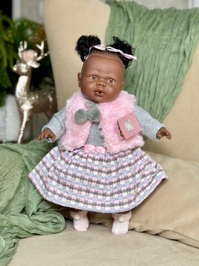 Кукла Berbesa мягконабивная 38см Alicia (4355S)