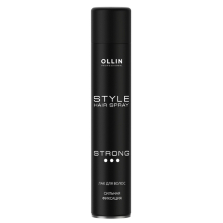 Лак для волос сильной фиксации, Style, Ollin, 500 мл.
