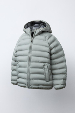 ZARA УЛЬТРАЛЕГКАЯ НЕПРОМОКАЕМАЯ КУРТКА, ХАКИ