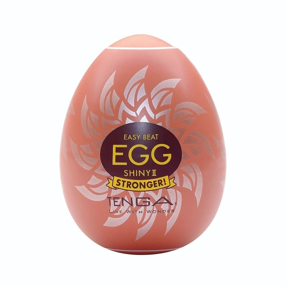 Мастурбатор-яйцо Tenga Egg Shiny II (Цвет: оранжевый)