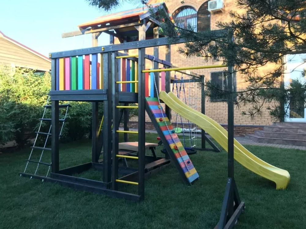 Детская площадка Савушка - 3 (BLACK)