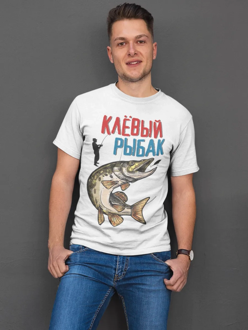 Футболка на рыбалку