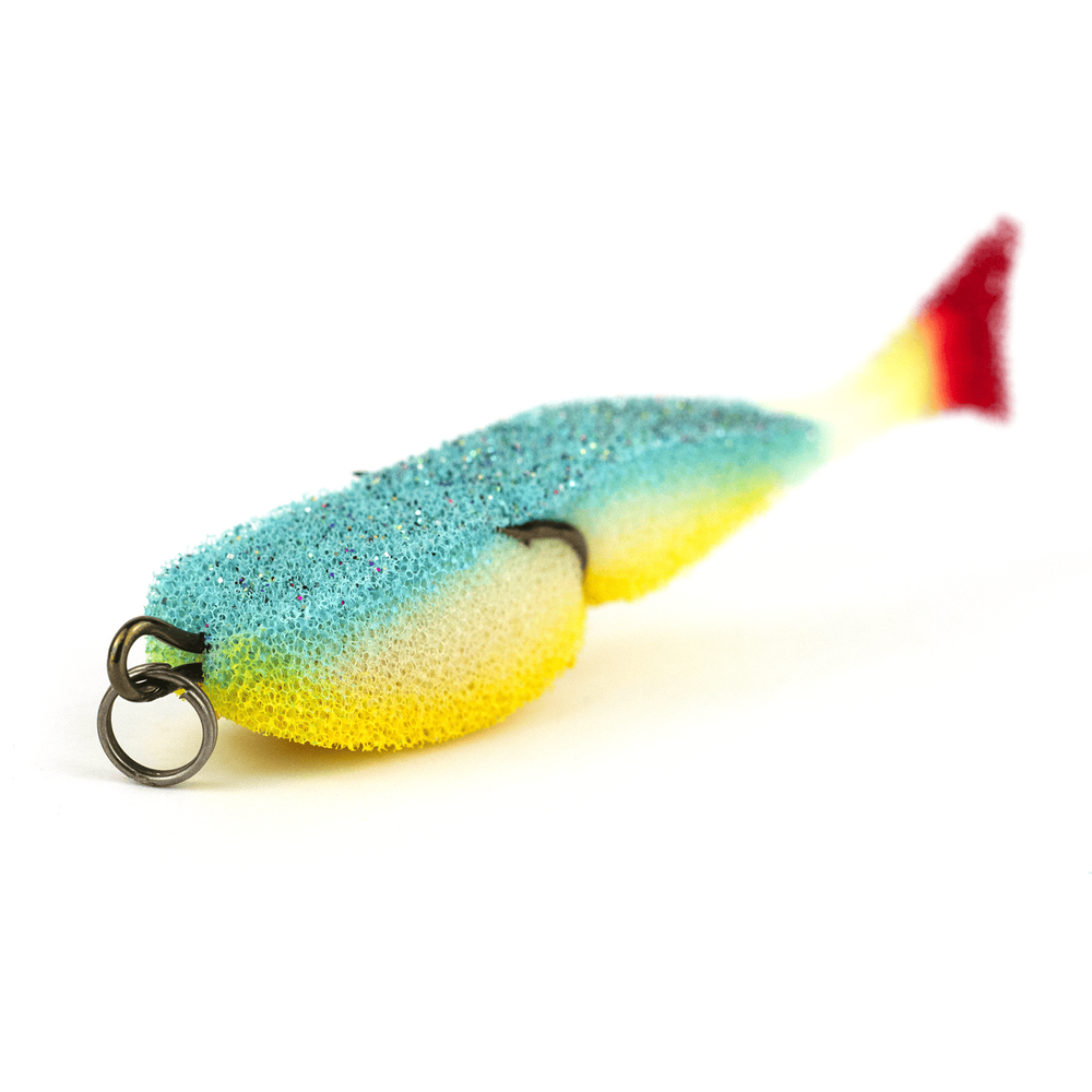 Поролоновая рыбка "Марка" мерцающая, 8см (15шт/уп)