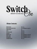 Альбом HIGHLIGHT - SWITCH ON 5th Mini Album RANDOM Version