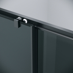 Душевой уголок Grossman Cosmo 120х80 120.K33.02.1280.21.10 профиль Черный матовый стекло тонированное