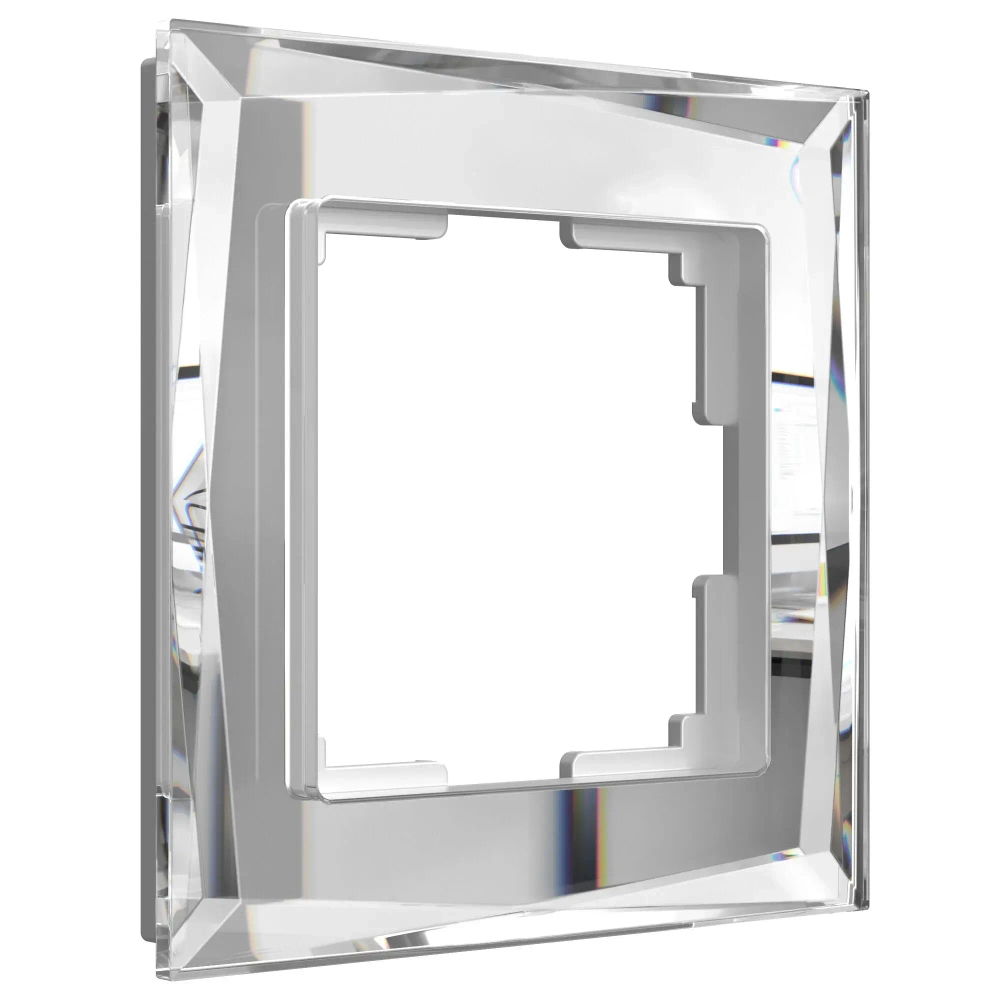 Рамка на 1 пост Diamant (зеркальный) W0011220
