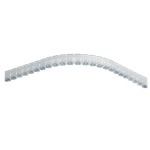 Перегородка SEP для угла CPO H50, в комплекте с крепежными элементами и необходимыми для монтажа, ZL