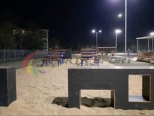 Элемент полосы препятствий Стенка с двумя проломами